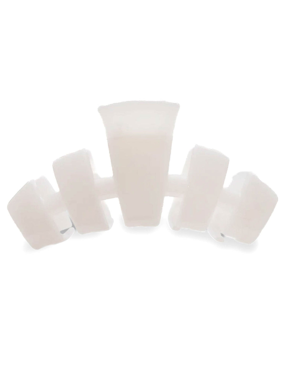 Teleties Coconut White Large Hair Clip